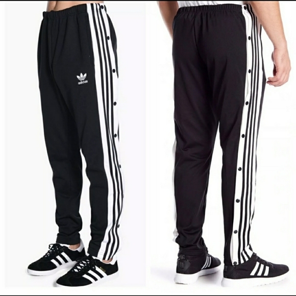 Adidas Black Adibreak Breakaway Track Pants Unisex - Picture 3 of 7